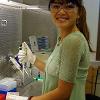 Lifen (Cindy) Guo Duncan at Work in the Lab