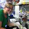 Katherine (Kate) Guillemette at Work in the Lab